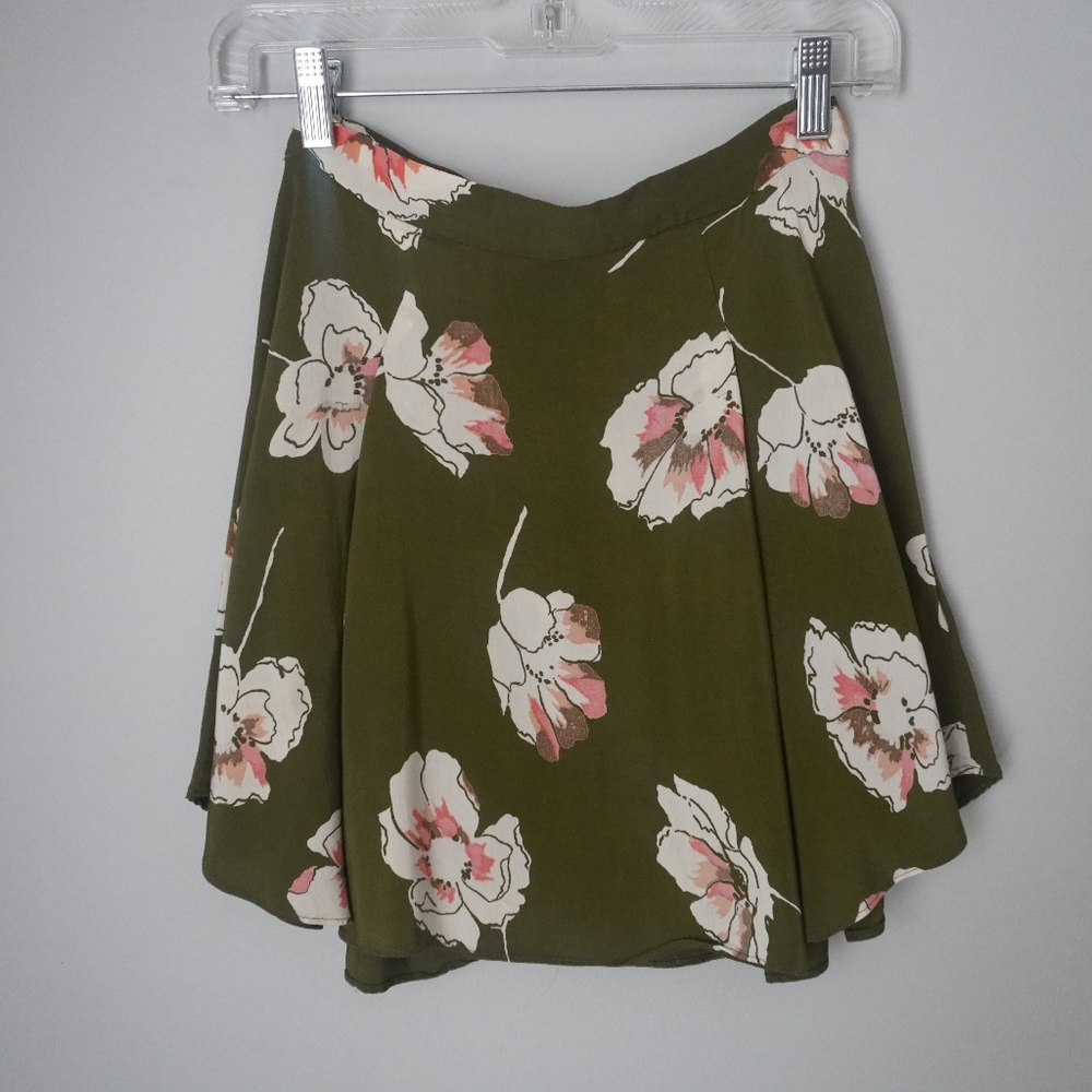Floral Circle Skirt - XS